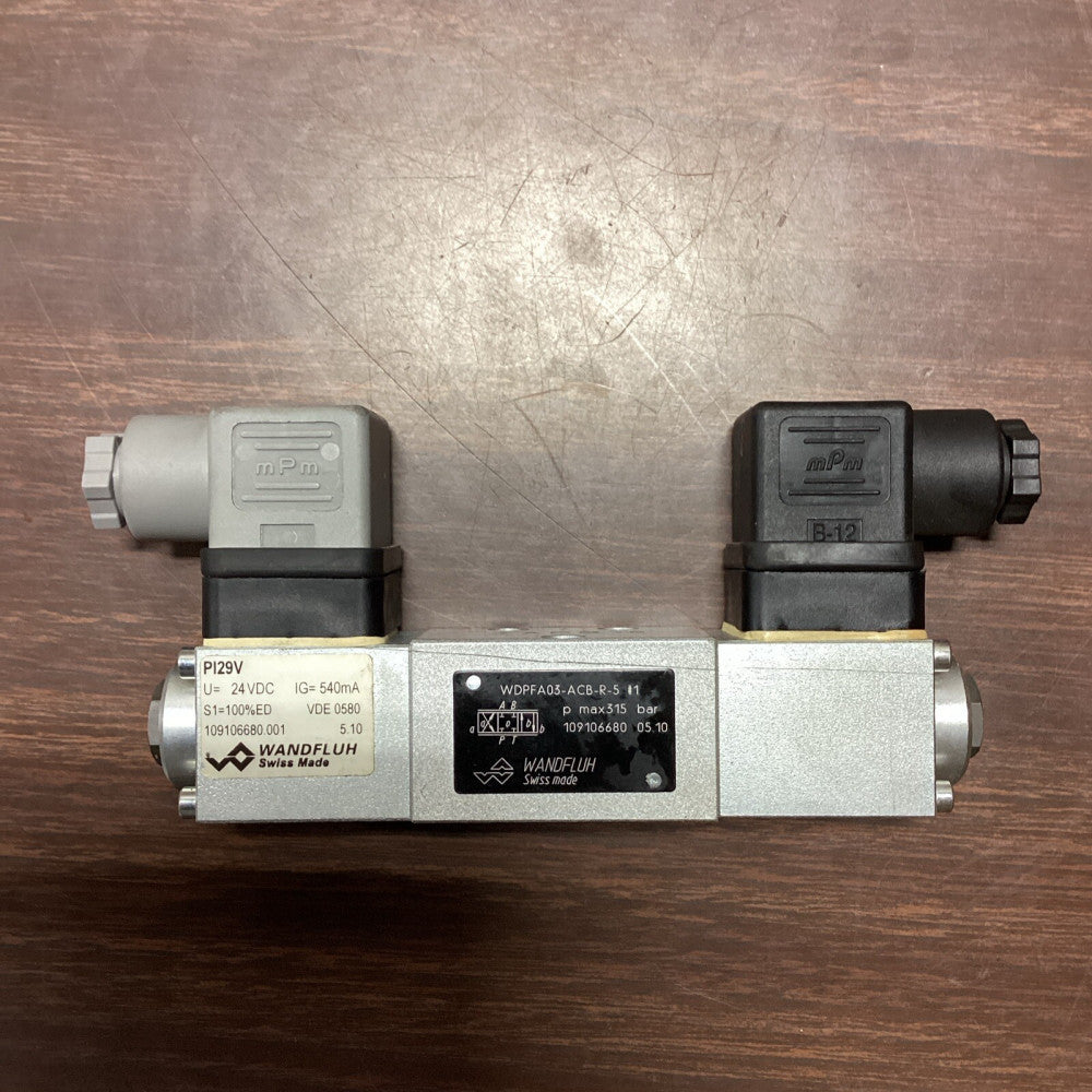 Wandfluh WDPFA03-ACB-R-5 Solenoid Hydraulic Control Valve