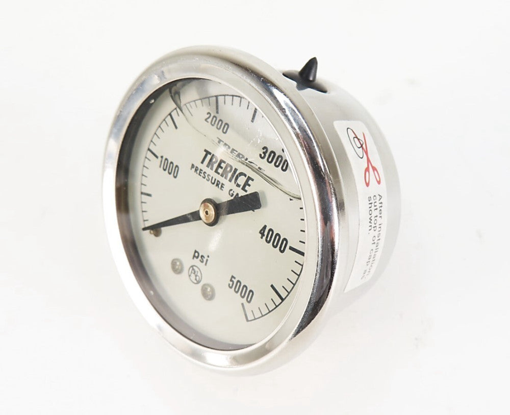 Tririce D82LFB 5000PSI 2" Liquid Filled Guage NEW NO BOX