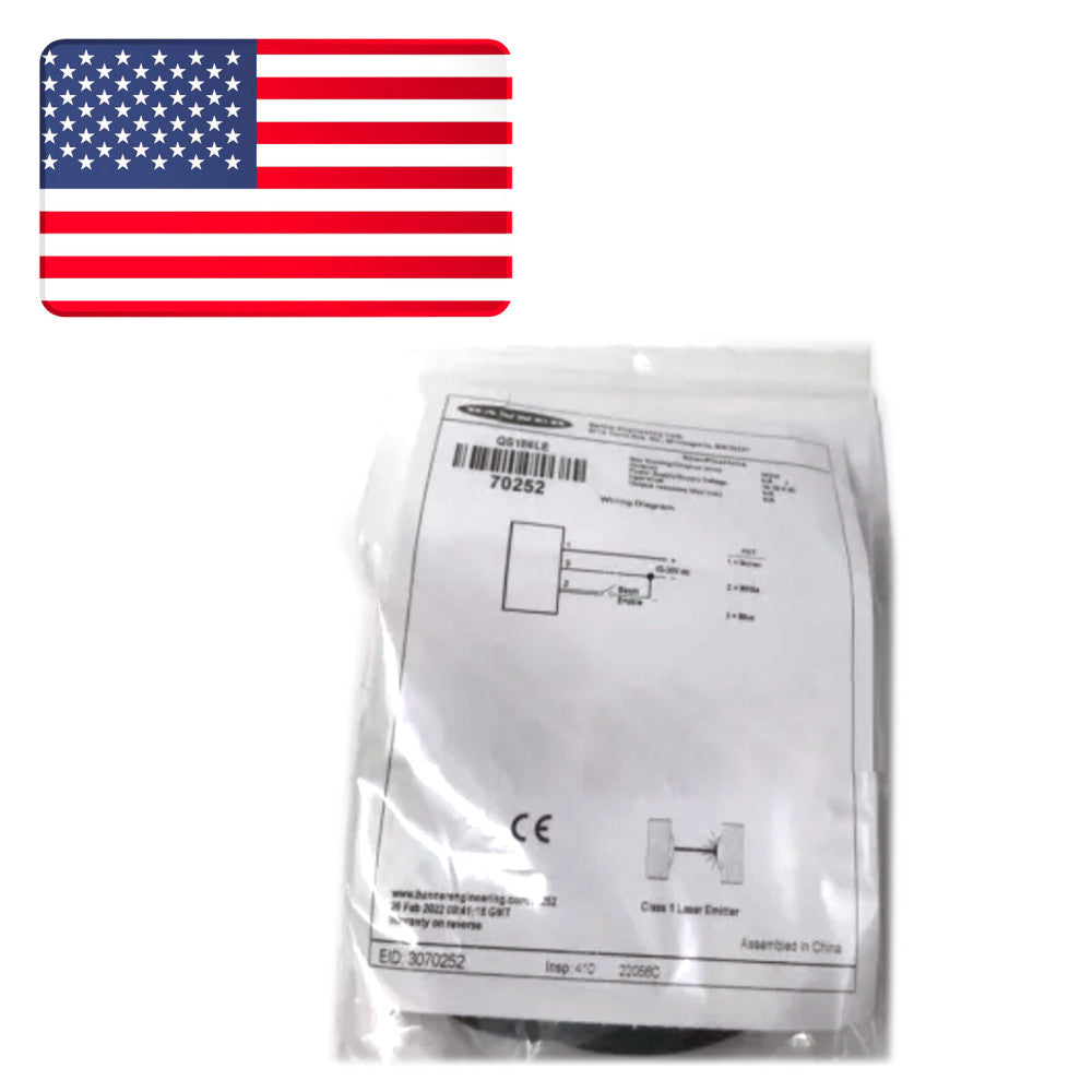 New BANNER QS186LE Photoelectric Switch US Stock