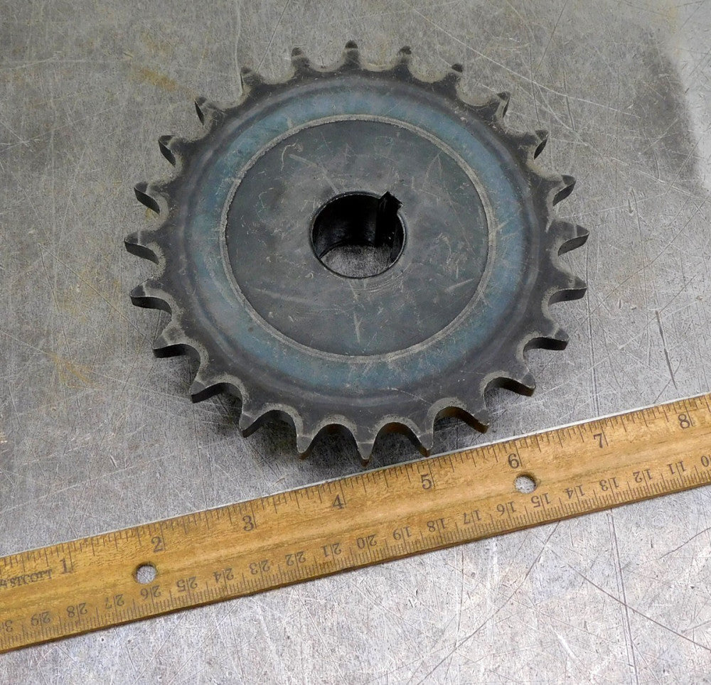 Martin 50BS24HT Roller Chain Sprocket #50 24 Teeth 1" Bore