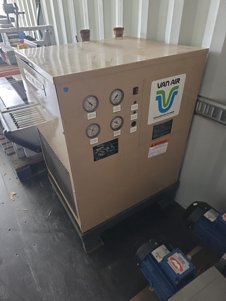 Van Air Refrigerated Air Dryer 200 Scfm Model RA-200 3 Phase