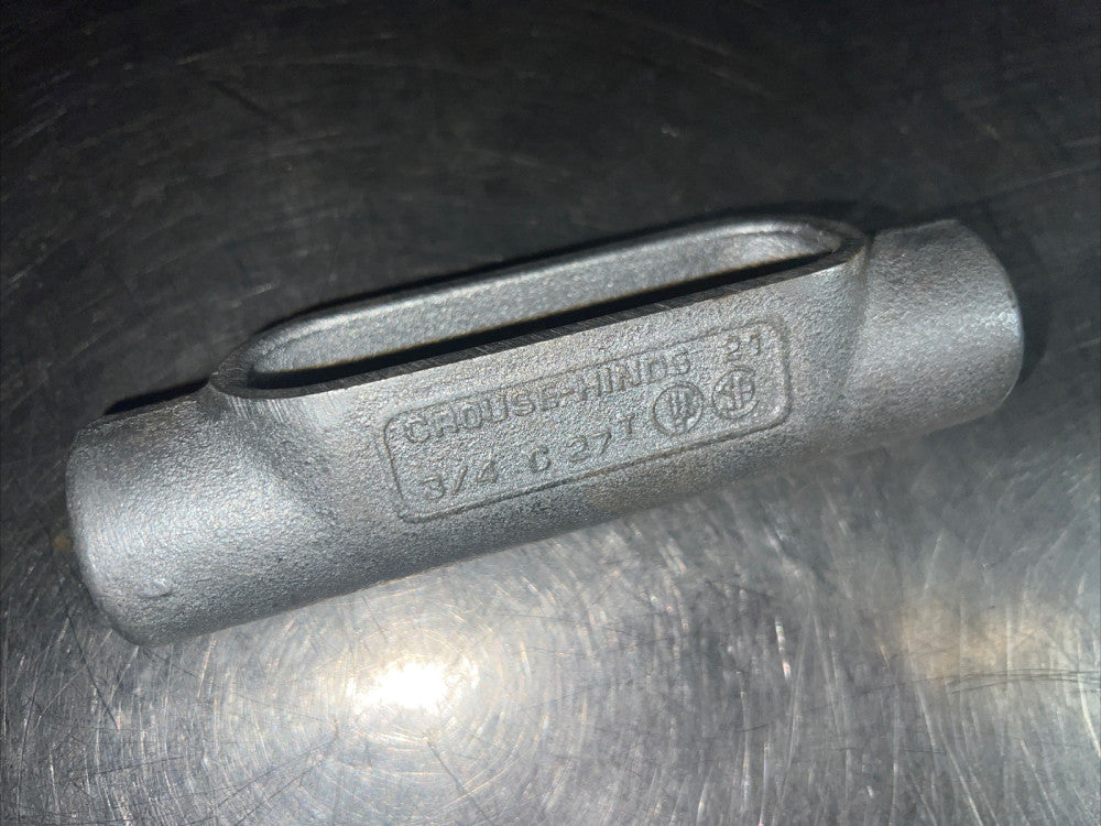 Nos Surplus CROUSE HINDS 3/4" T C0NDUIT OUTLET BODY  T27
