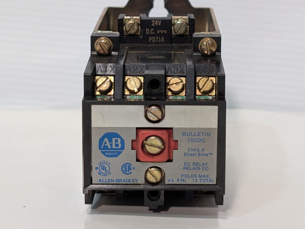 AB Bulletin 700DC 700DC-P400Z24 Series A Type P Direct Drive Contactor, As Shown