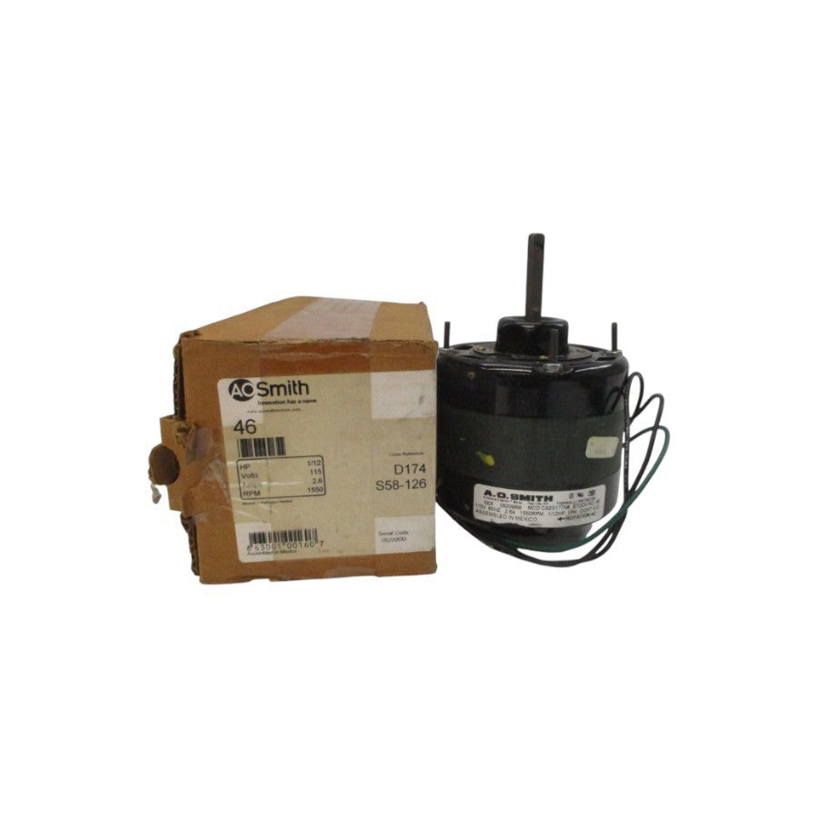 A.O. SMITH 46 CA2G177N# 115V 2.6A NSMP
