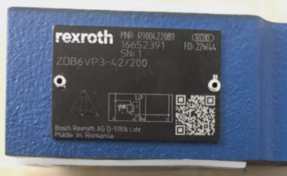 One Brand New R900422089 ZDB6VP3-42/200 Valve ZDB6VP3-4X/200