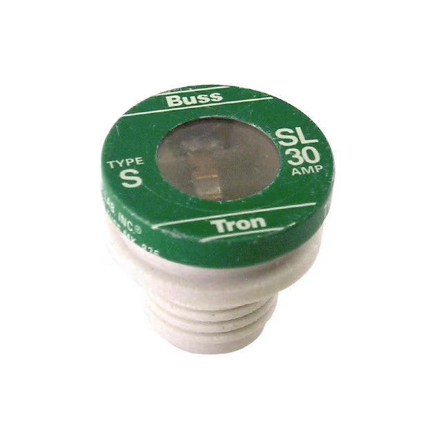 Pack of 4 ACE 34612 Time Delay Tamper-Proof Plug Fuses 30 Amp Type SL