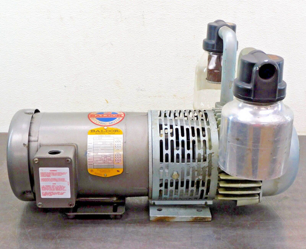 Baldor CM3554 AC Motor 56C 1-1/2 HP 230/460V 1725RPM Oil-Free Pump Gast F950A