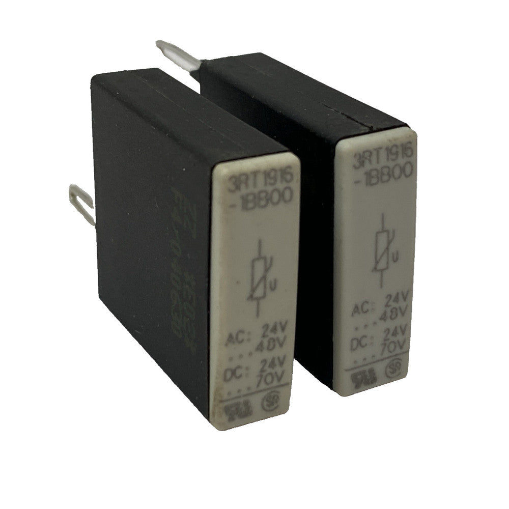 Siemens 3RT1916-1BB00 Varistor 24...48 V AC, 24...70 V DC LOT OF 2