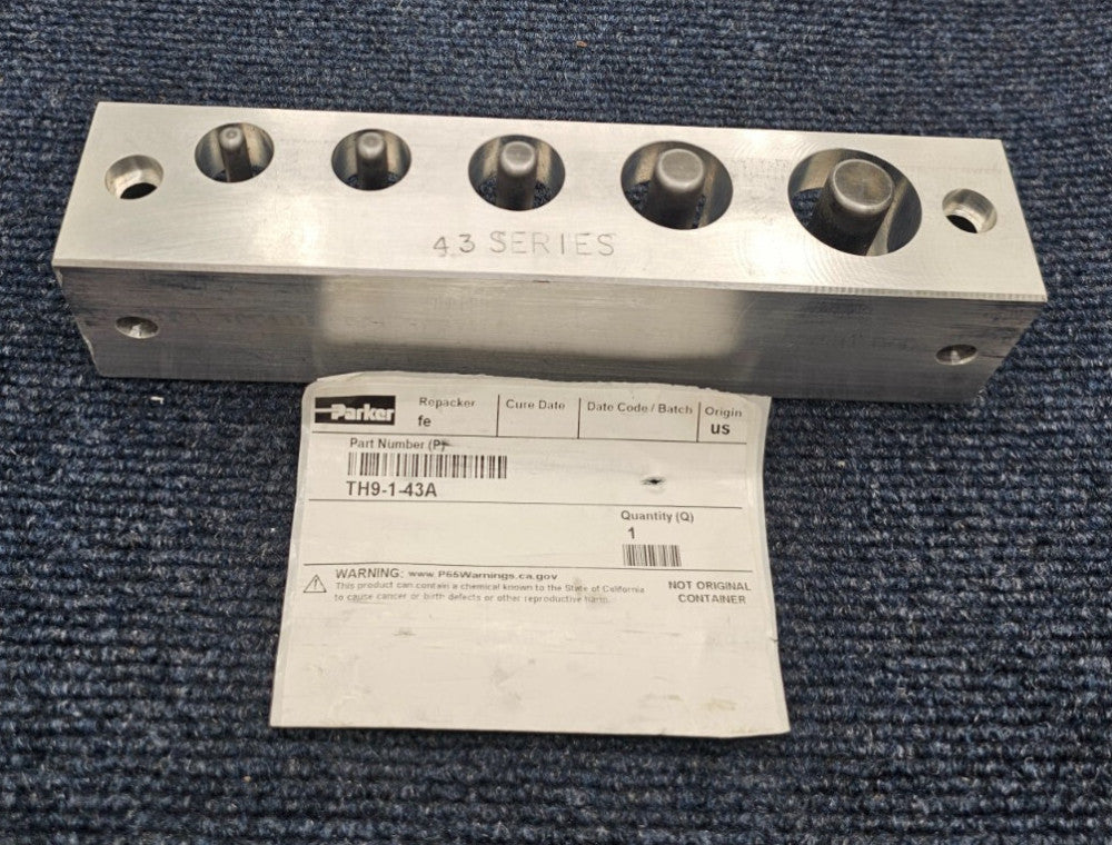 Parker TH9-1-43A Hose Insertion Depth Block -4 Through -10
