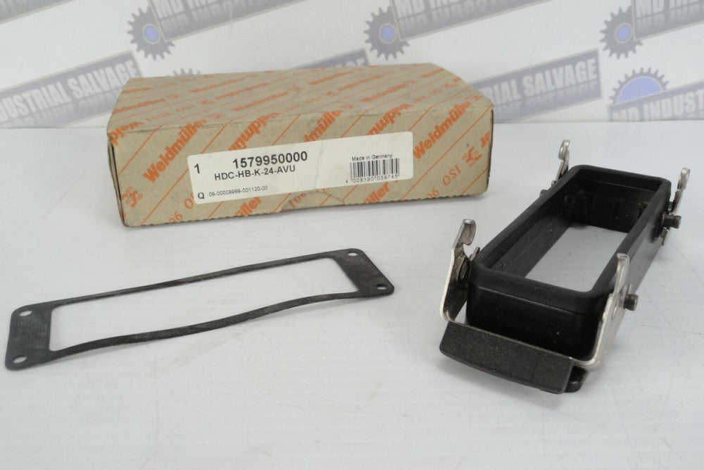 WEIDMULLER -1579950000 (HDC-HB-K-24-AVU) Conn Base Bottom Entry - (NEW in BOX)