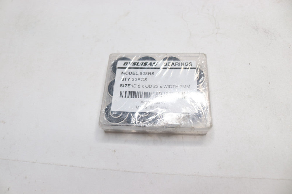 (22-Pk) Bysuisan Bearings Deep Groove Double Rubber Sealed Shielded Ball Bearing