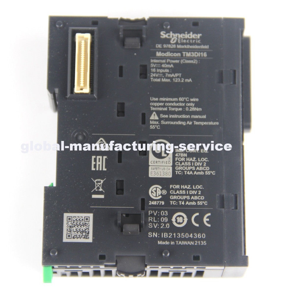 NEW Schneider Electric TM3DI16 Discrete Input Module, Modicon TM3