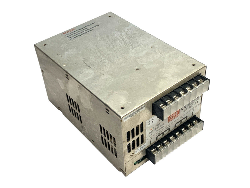 Mean Well SP-500-24 Switching Power Supply 24V 20A 100-240VAC
