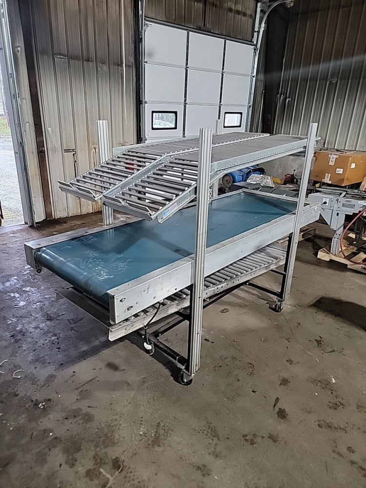 LaRos Robot Unload Conveyor 30" X 96" A-510-30-96 Aluminum