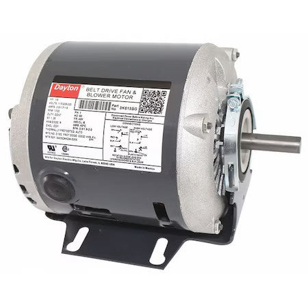 Dayton 3K613 Split-Phase Belt Drive Motor, 1/6 Hp, 48 Frame, 115/208-230V Ac