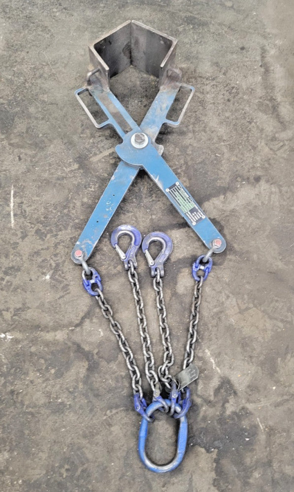 BAKER HUGHES 55300-A SCISSOR CLAMP, LOAD CAPACITY: 5500LBS, MODEL LG OD