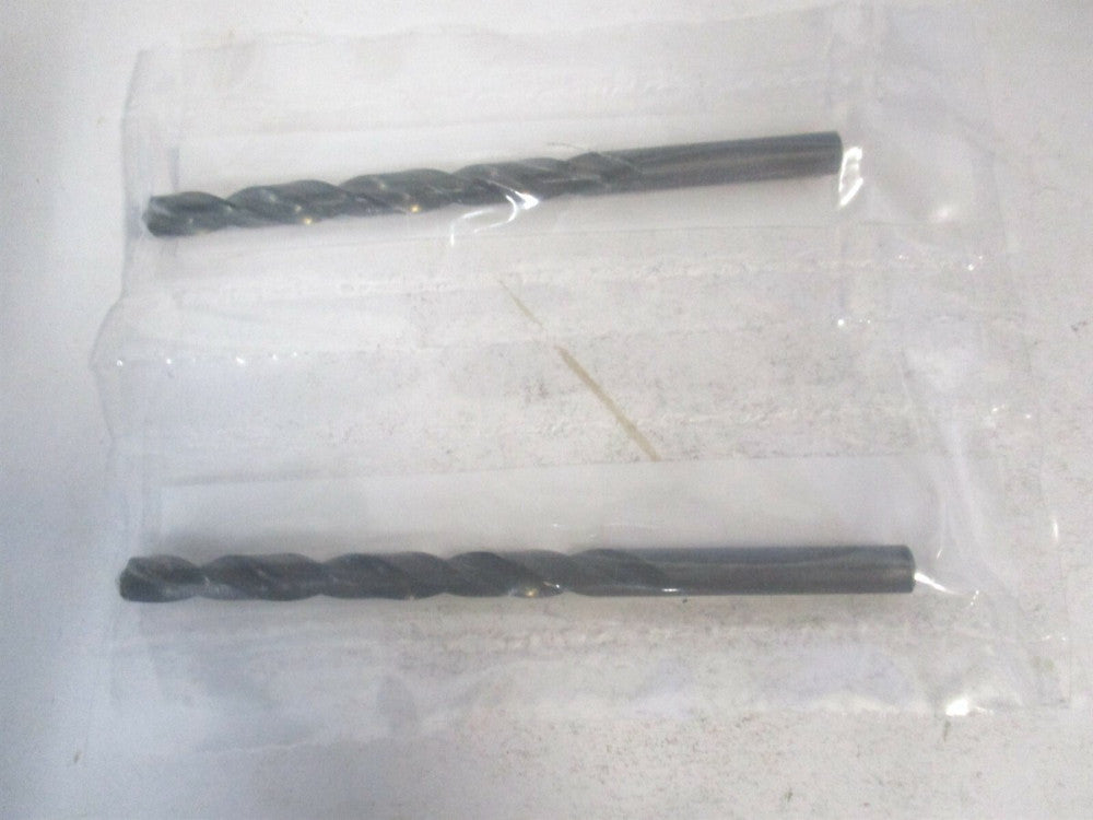 Precision (015006) F 2-7/8" x 4-1/8" OAL 118° HSS Jobber Drill - Pack of 2