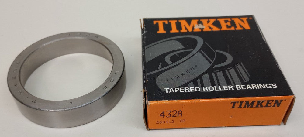 Timken 432A Tapered Roller Bearing Cup 3-3/4" OD X 7/8" Width