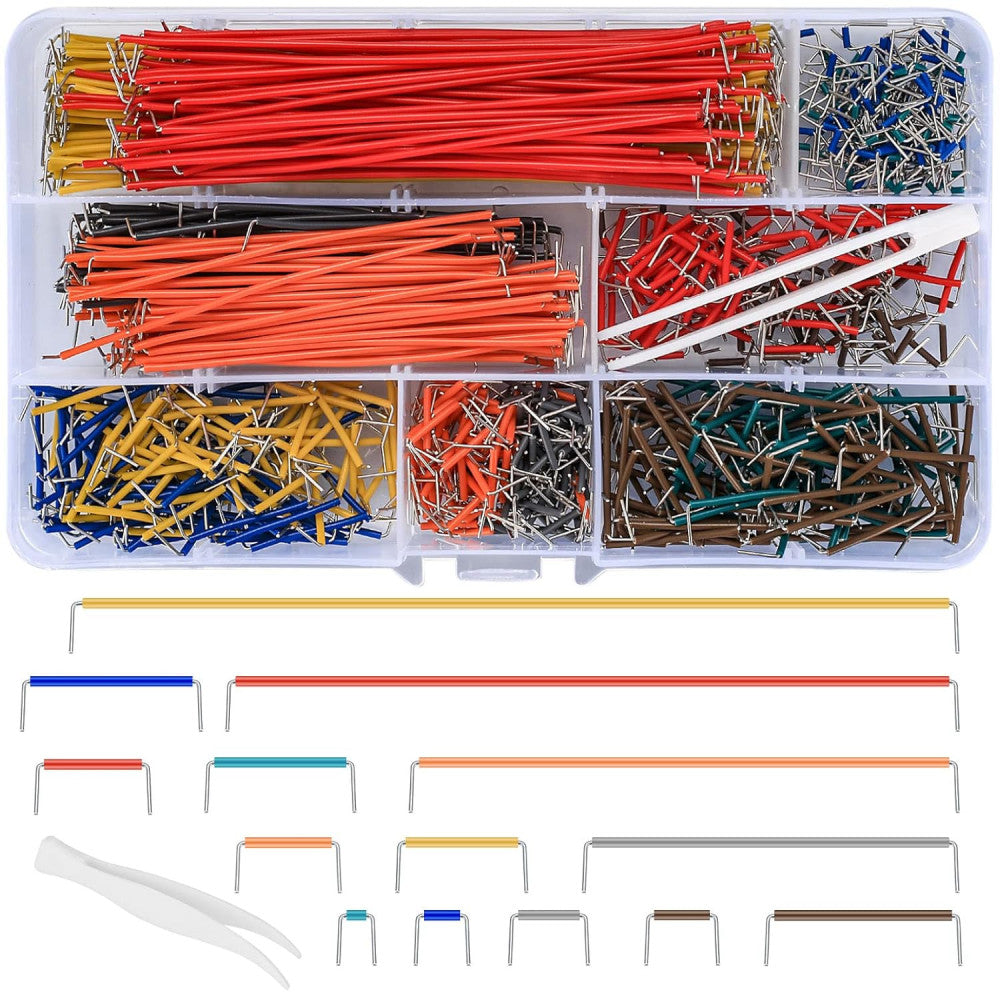 2-125 Mm Breadboard Jumper Wire Kits, PCB Circuit Boards Jumper Wire Cables Asso