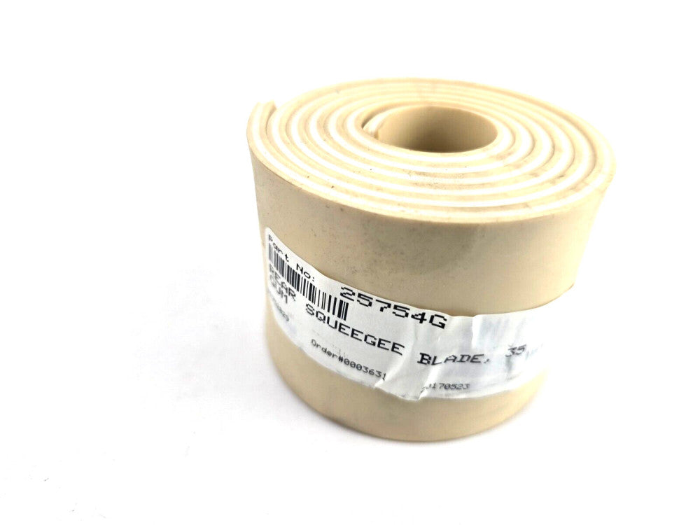 NOS Factory Cat 25-754G Natural Rubber Rear Squeegee Blade