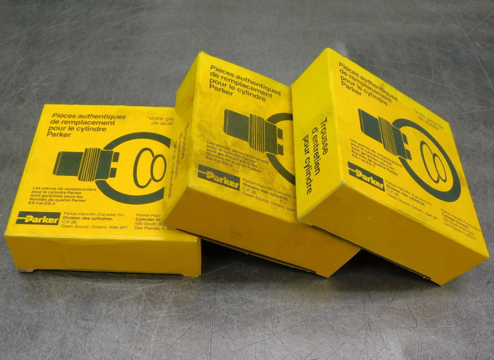 Parker RKPAHL0135 Piston Rod Seal Kit Lot of Three (3)