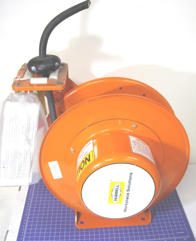 Hubbell G-383 HD Reel 25' Of 12/3 Cable 20 Amp 600V Hubbell Gleason Reel
