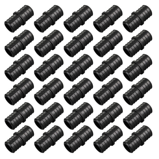 30PCS Poly PEX B  Barb Crimp Fittings 1" X 1" Coupling Straight PPSU F2159