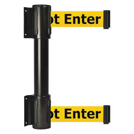 Tensabarrier 896T2-33-Max-Yax-C Belt Barrier, Black, 13 Ft Length, 16 1/2 In