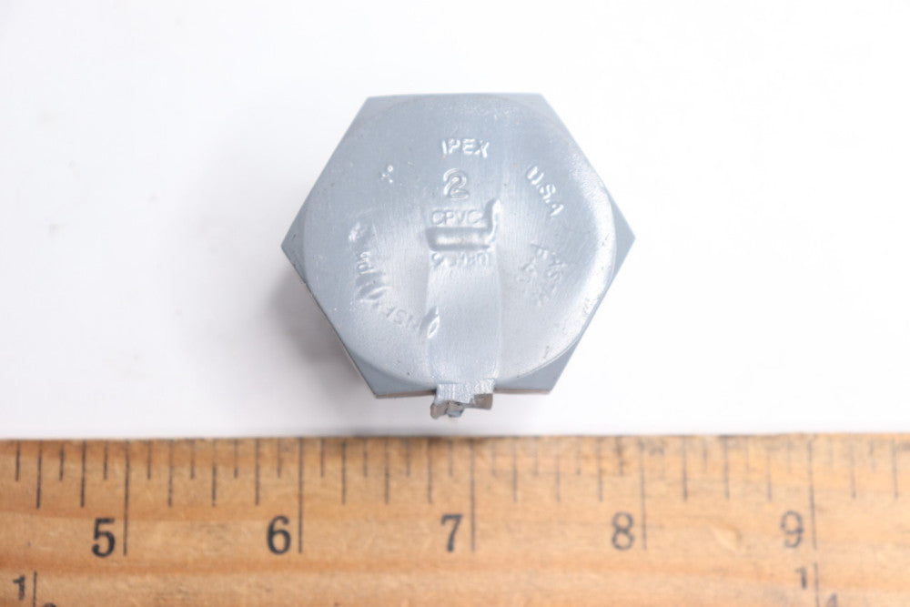 Ipex Hex Head Plug PVC Schedule 80 1'' 44999