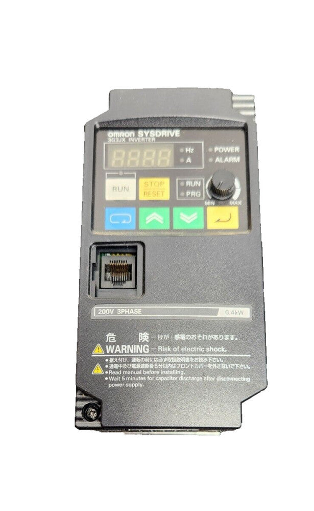 ✅ OMRON SYSDRIVE 3G3JX-A2004 0.5HP 200-240V 3PH / OUT 5-400HZ JAPAN INVERTER NEW