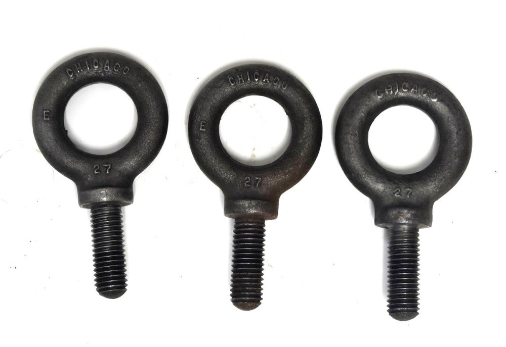 CHICAGO THREADED EYE BOLT 27 *LOT OF 3*