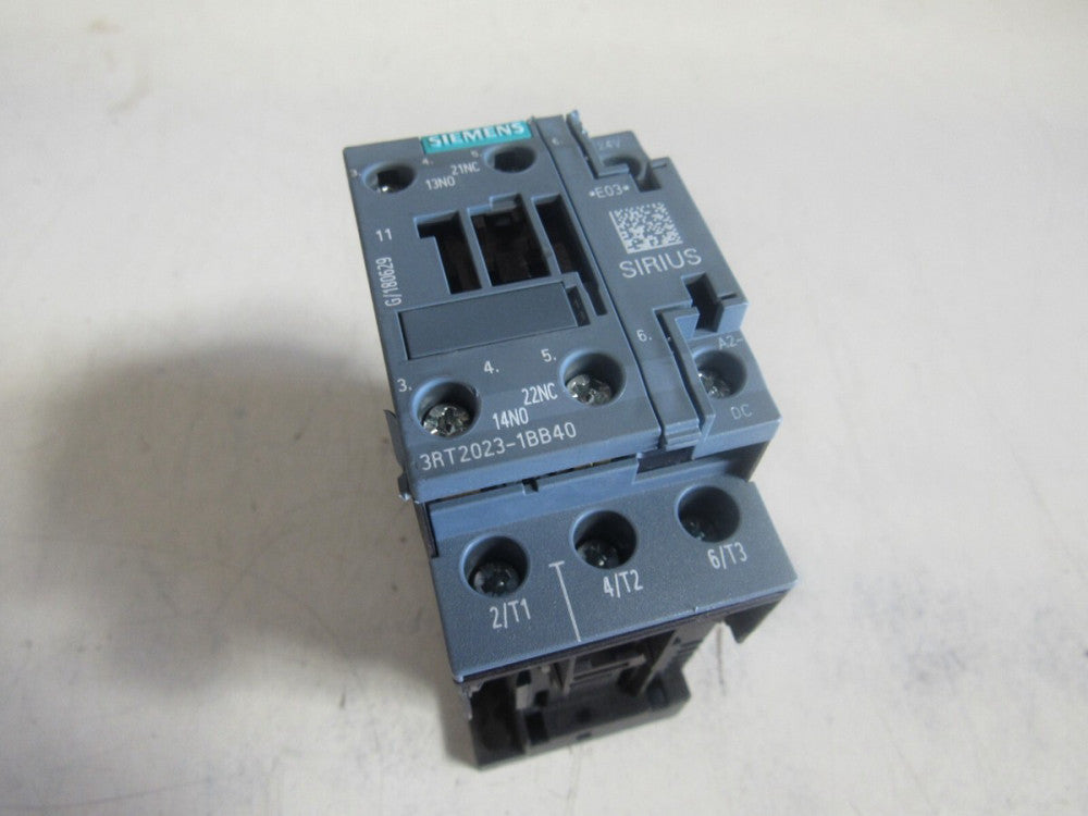 SIEMENS SIRIUS 3RT2023-1BB40 CONTACTOR DC 9A 380V XLNT USED TAKEOUT MAKE OFFER