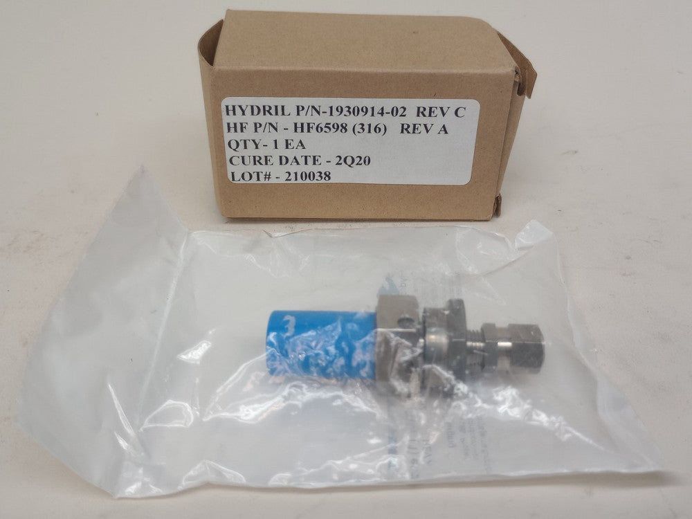 Hydro Fitting HF6598 Valve Air Charging 1930914-02