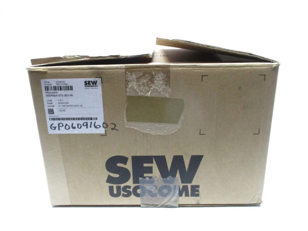 SEW EURODRIVE MXP80A-075-503-00 NSMP