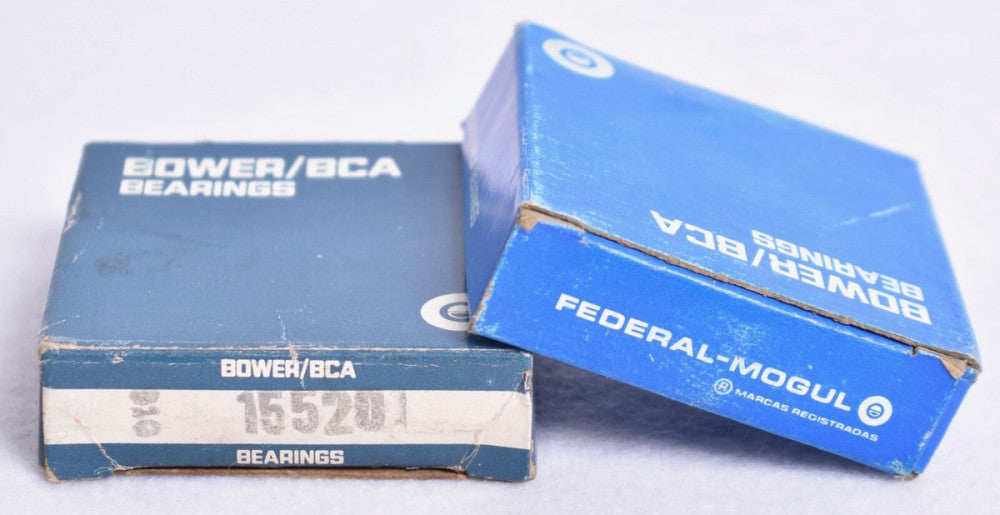 2 Count BCA Bower Tapered Roller Bearing Cups 15520
