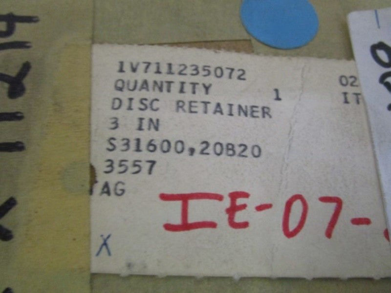 FISHER 3" DISC RETAINER 1V711235072  NSNP