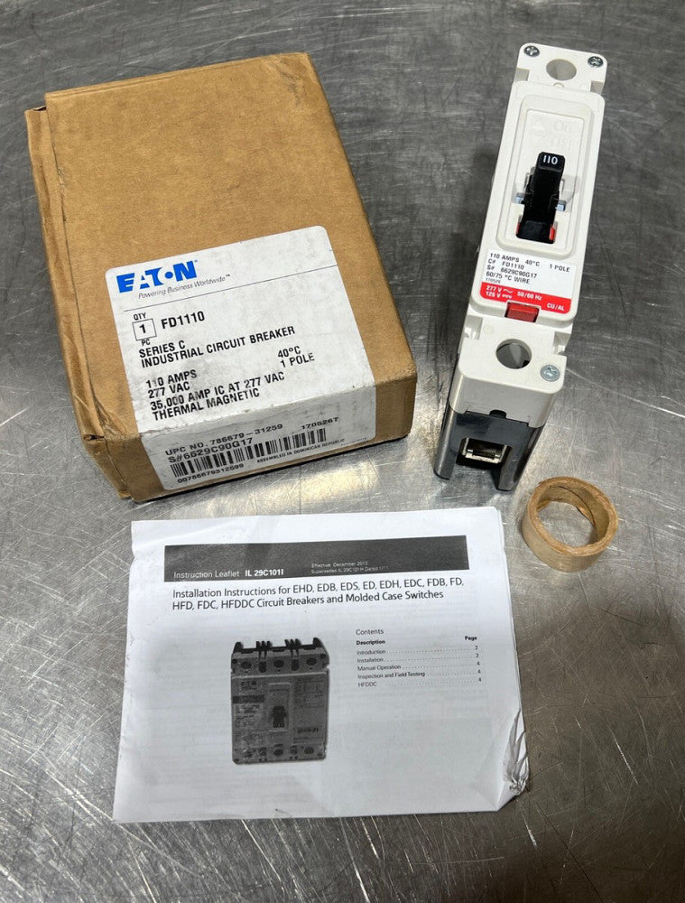 EATON CORPORATION FD1110 Circuit Breaker Nos Surplus