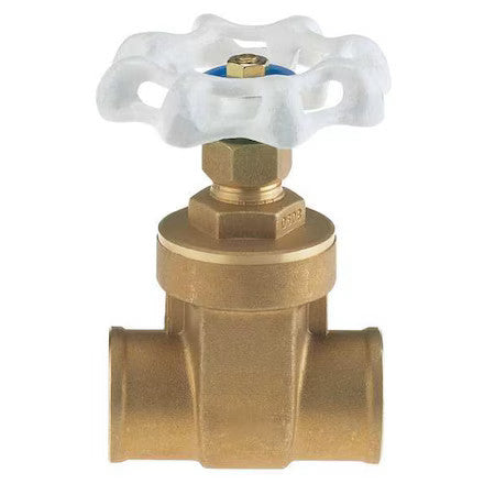 Milwaukee Valve Up668 3/4 Gate Valve,3/4 In.,Solder,Low Lead Brass