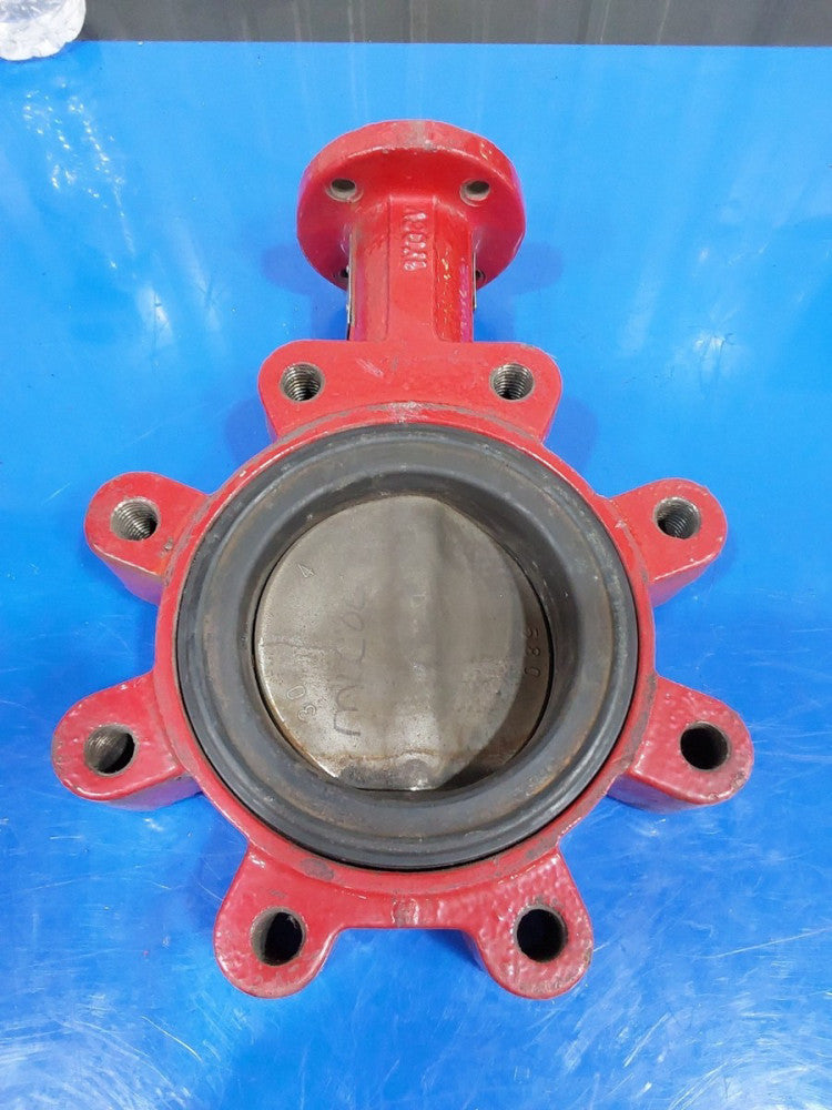BRAY 31 4" BUTTERFLY VAVLE BODY A126 STEM 316SS 175PSI