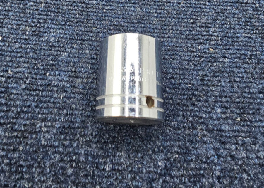 Proto Professional 5436H 1-1/8 Inch 1/2” Drive Shallow Socket USA Chroma