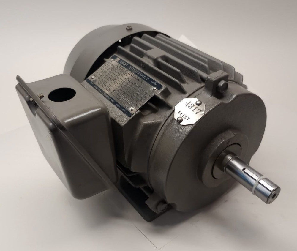 Toshiba B3/48FGF2AA Used Electric Motor 3ph 0.75hp 230/460V 60hz 865rpm