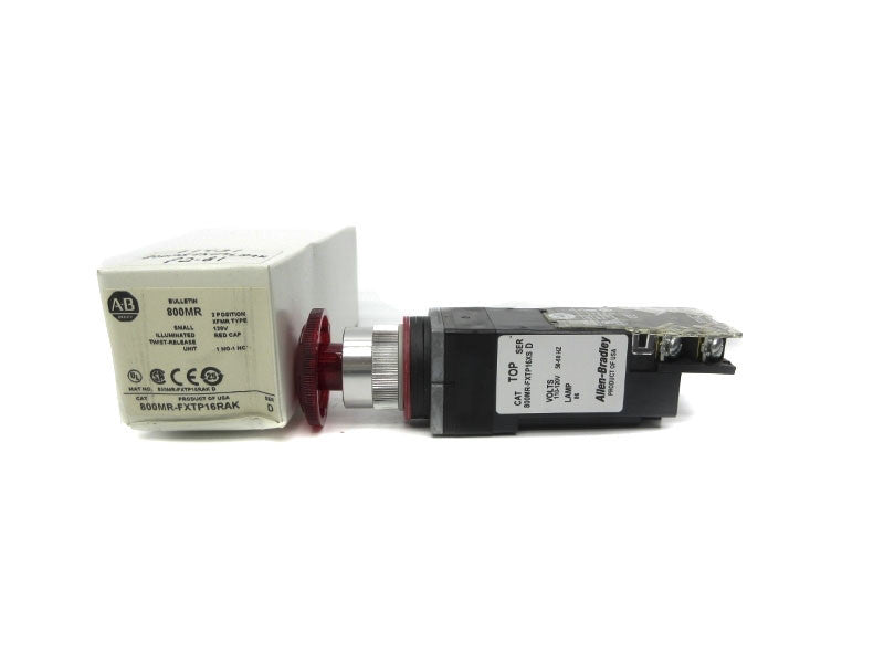 ALLEN BRADLEY 800MR-FXTP16RAK SER. D 120V (WH) NSMP