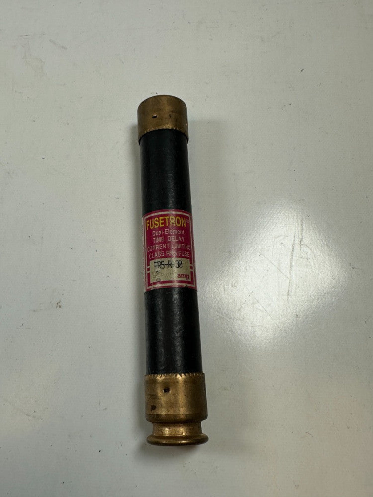 Bussmann Fusetron FRS-R-30 Fuse Dual Element Time Delay Classs RK5 30A/600V NOS