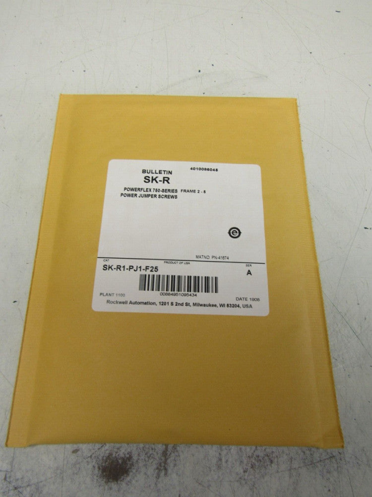 ALLEN BRADLEY POWERFLEX 750-SERIES POWER JUMP SCREWS SK-R1-PJ1-F25 SER-A NEW !!