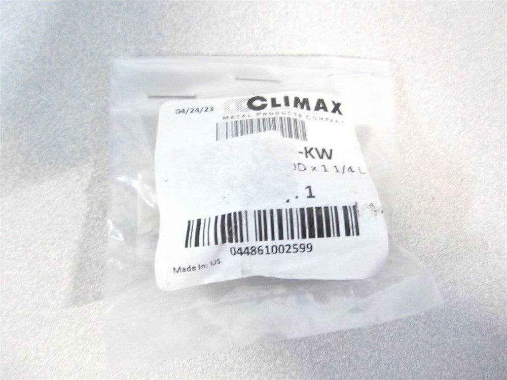 Climax (CC-025-025-KW) 0.25" x 13/16" x 1-1/4" OAL Steel Clamping Shaft Collar 