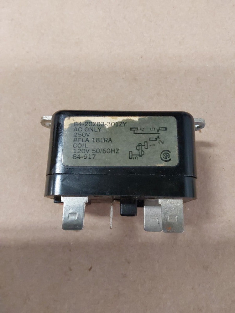 RBM/HONEYWELL 84-20203-301ZY Control-Power Relay 250V Coil 120V 50/60HZ
