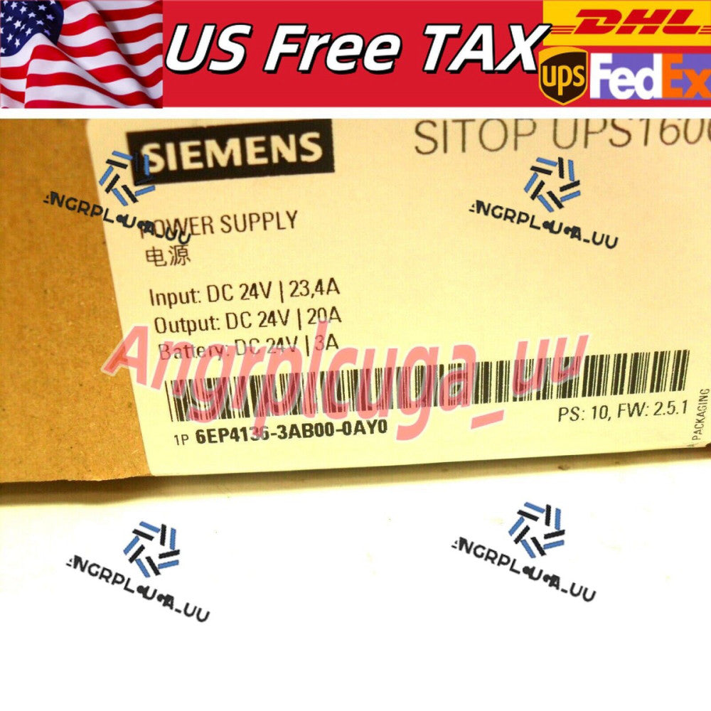 SIEMENS SITOP UPS1600 Power Supply 6EP4136-3AB00-0AY0 Sealed Factory Box