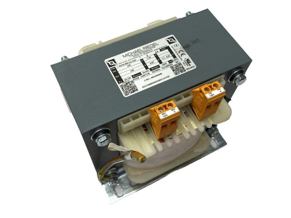 Michael Riedel RSTN 800 UL-CSA Control Transformer One-Phase 800VA