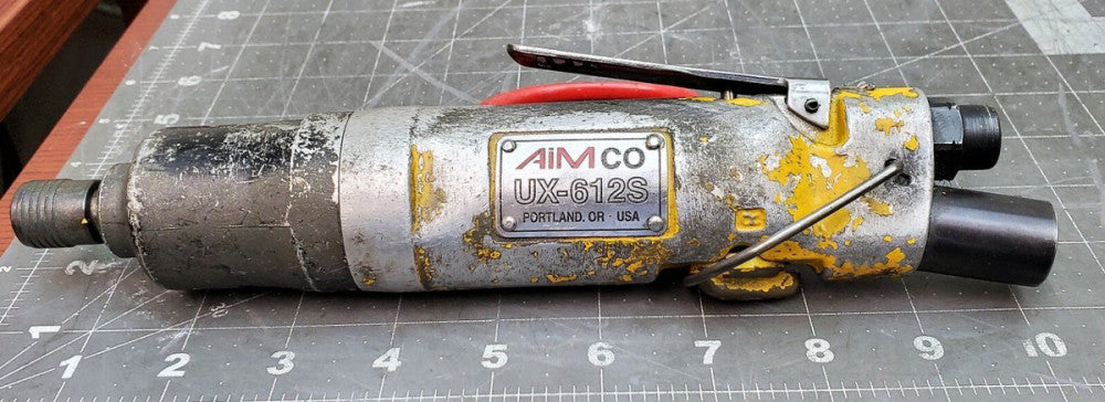 3/8” Drive Reversable Pneumatic Inline Screw Driver  AIMCO UX-612S REBUILT[B4B2]