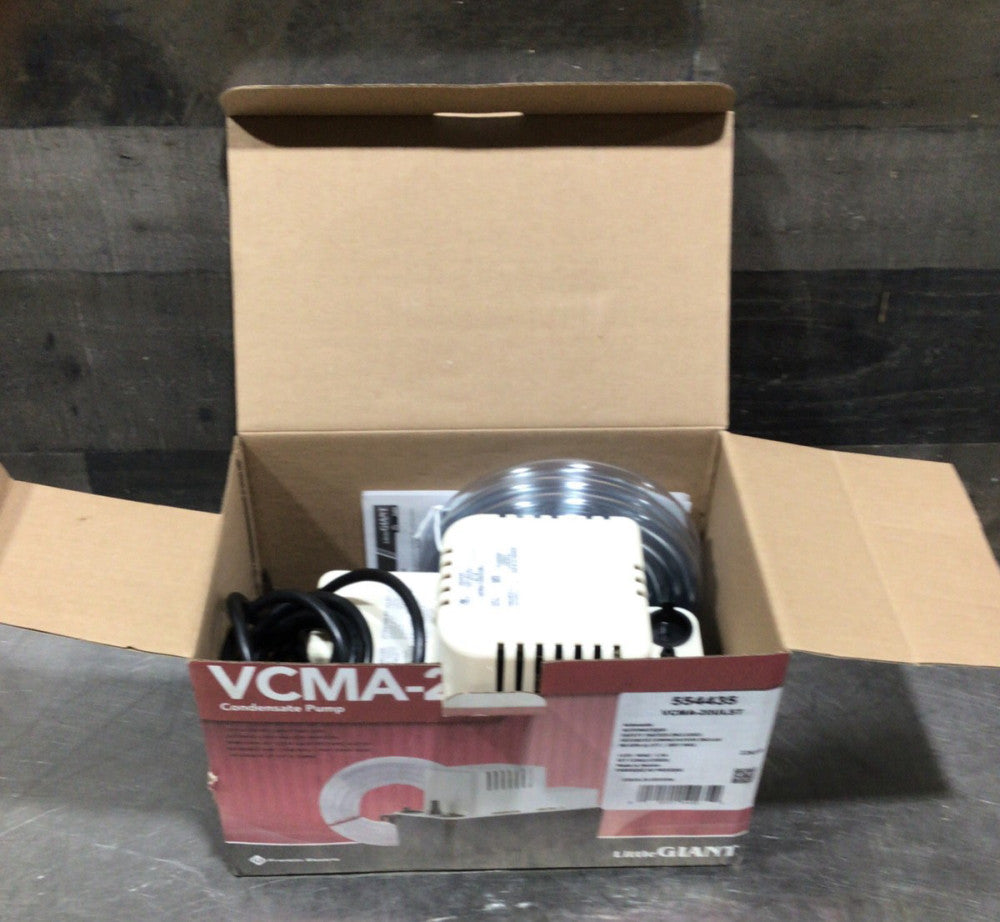 Little Giant 554435 Automatic Condensate Removal Pump, 1/30 HP, 115v, 80 GPH Nos